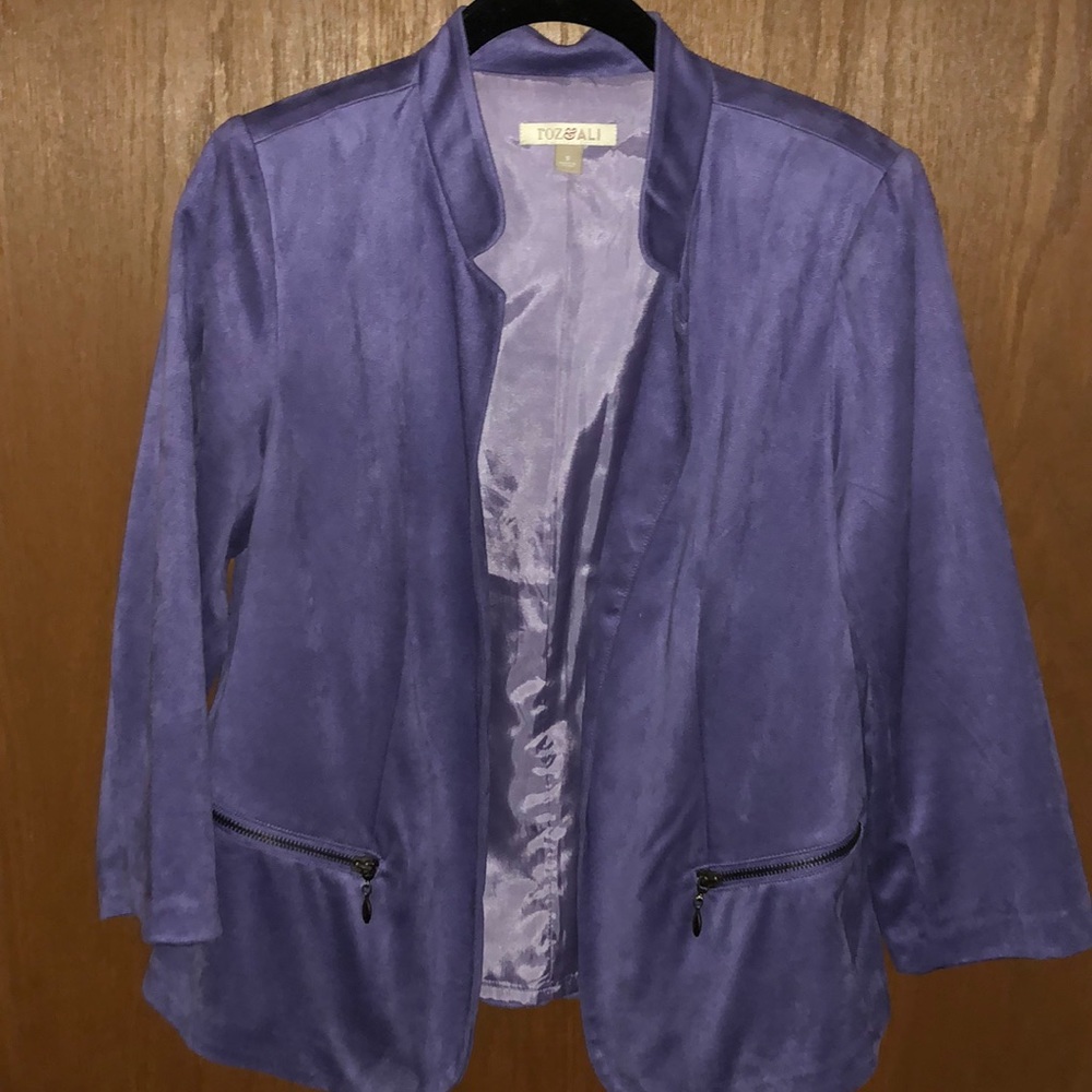 Suede Blazer